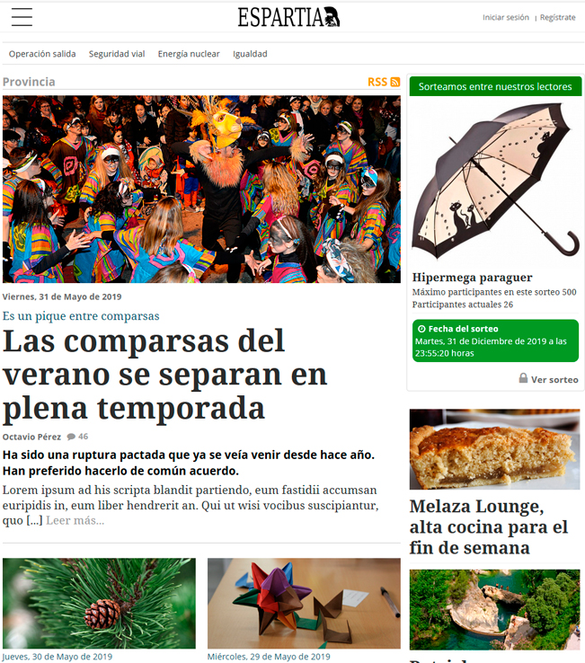 Periódico Espartia